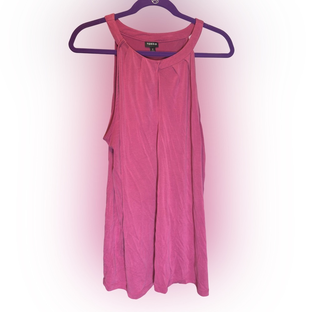 Torrid Vibrant Pink Tank Top